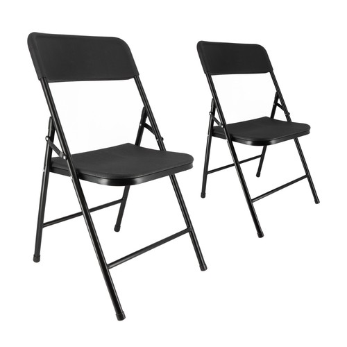 Chaises pliantes noires - ,