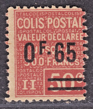 TIMBRE 1926 FRANCE COLIS
