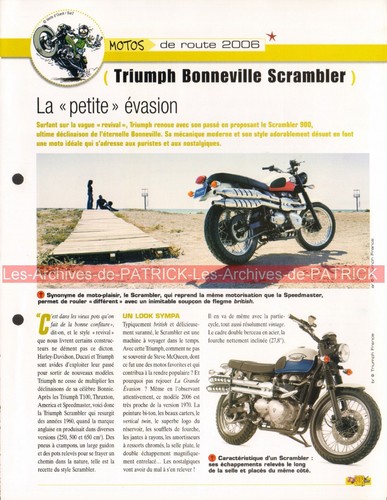 Triumph 865 scrambler - triumph,
