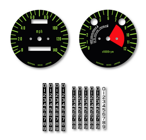 Kawasaki 750 mach4 decals - 750,