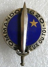 COMMANDO 620 RENSEIGNEMENT