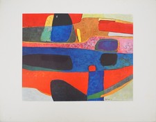 Maurice ESTEVE : La Tardes, Héliogravure signée