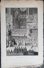 Le sacre du roi Louis XV en