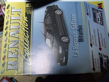 µµ Fascicule Renault Collection + Fiche identité n°71 Renault Safrane Biturbo