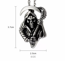 Pendentif Motard Harley Davidson pendentif tète de mort Sons of Anarchy