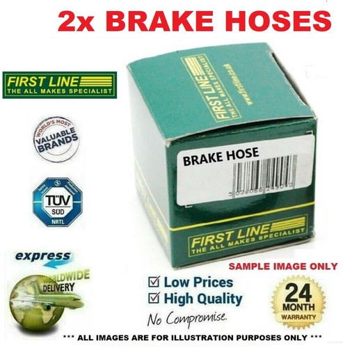 Front brake hoses for - 2x,