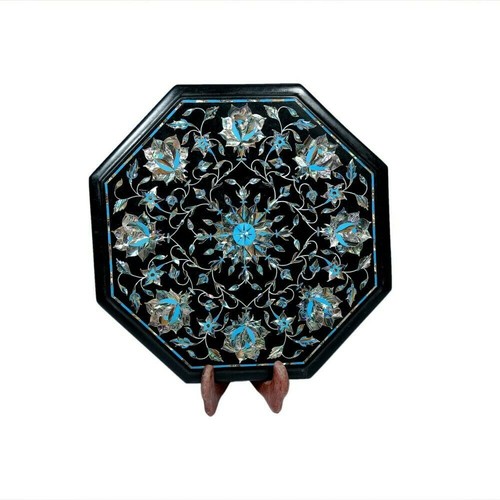 Marble table top semi - table,