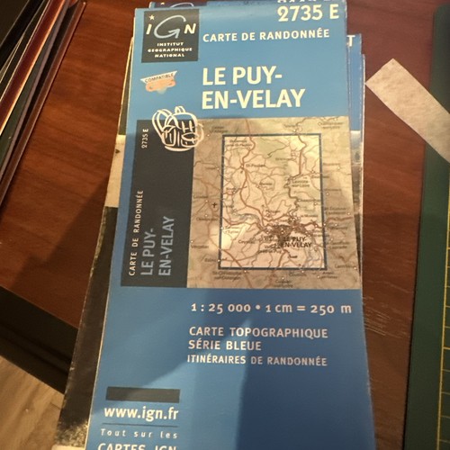 Carte ign 2735 randonnée - ign,