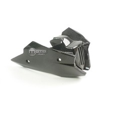 Sabot Carbone Aprilia Dorsoduro/Shiver 750/900/1200 - Vernis : Brillant ; Trame