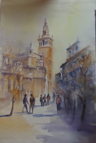 Aquarelle originale signée