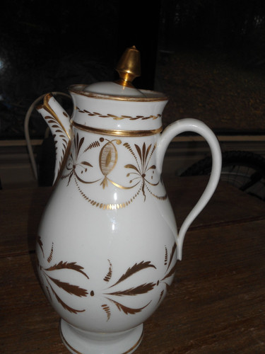 Cafetiere porcelaine paris - cafetiere, de