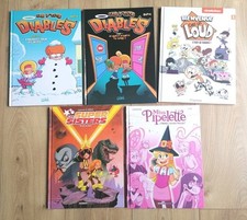Lot De 5 BD Jeunesse Les P'tits Diables Loud Sisters Miss Pipelette