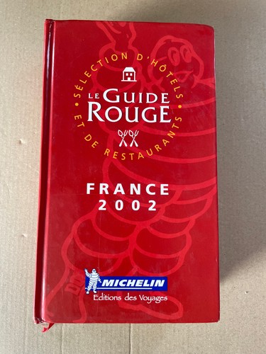 Guide michelin rouge france - guide,