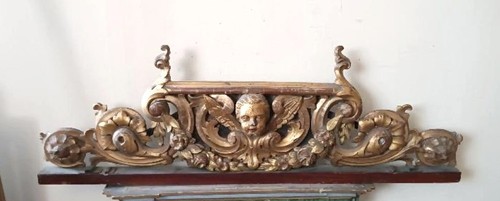 Grande frise ancienne bois - grande,
