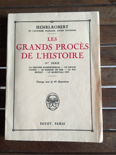 Les grands procès - , de