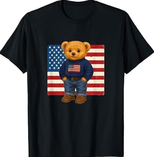 Cool american usa teddy bear - usa,