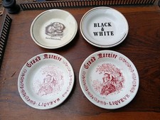 4 Coupelles publicaires Grand Marnier Cointreau Black & White