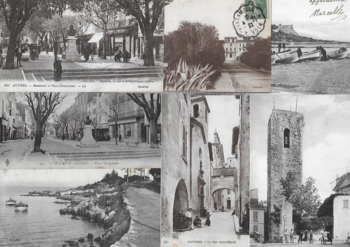 Lot cartes postales - de,