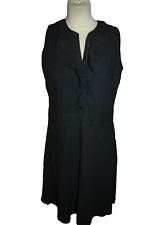 ROBE COURTE VOLANTS FEMME °°°  CAMAIEU  °°° 13% LAINE . TAILLE 44