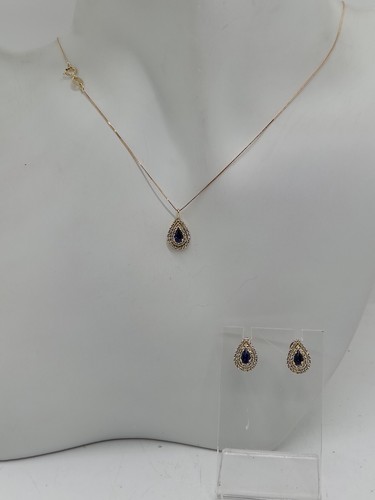Parure collier boucles - et,