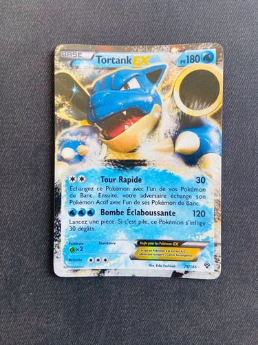Carte pokémon tortank - carte,