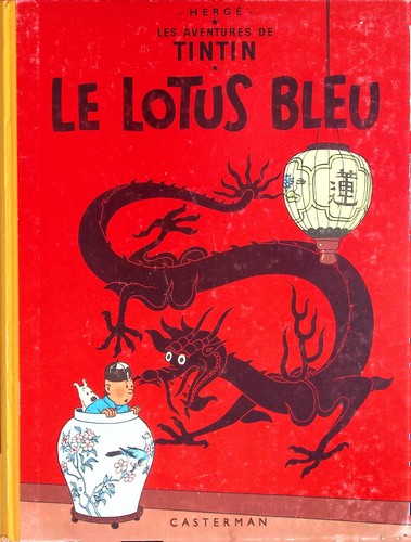 Tintin lotus bleu - le,