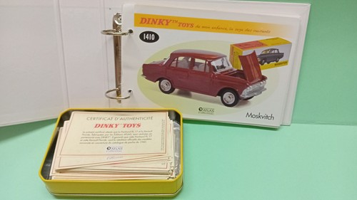 Fiche certificat dinky toys - fiche,