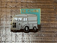 d PINS PIN CAR CITROEN LE TUBE LE CUBE  VERSION EGF DORE