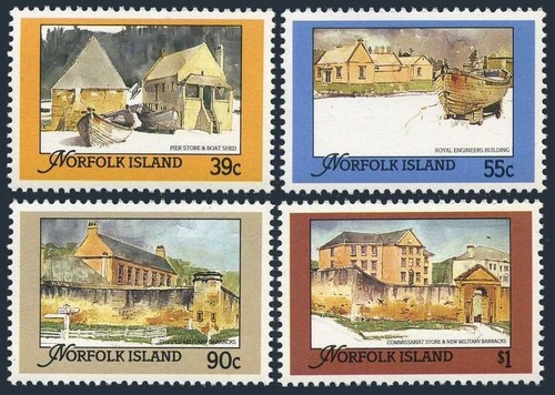 Norfolk 444 447 - 444-447,, mnh.