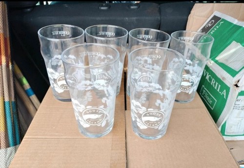 Lot verres bière goose - verres,