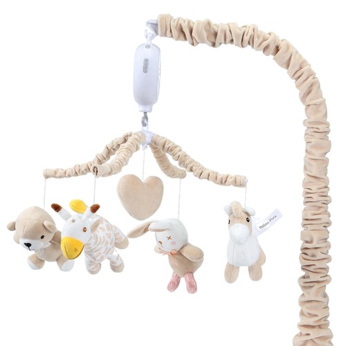 Musical crib mobile with - crib, 12
