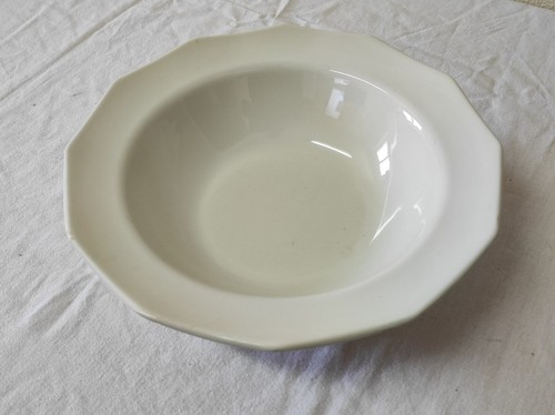 Ancien saladier plat creux en - ancien, saladier,