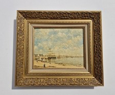 Huile sur panneau 3F paysage