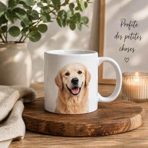Mug céramique golden - mug,