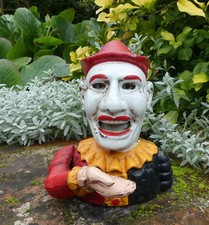 Clown TIRELIRE en FONTE, le