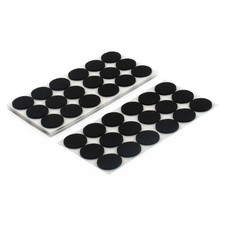 Bureau Auto Adhésif Surface Protection Meubles pelotes Tapis 25mm Dia 72Pcs