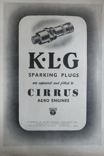 1946 pub klg sparking plugs - pub,