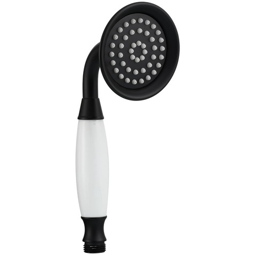 Pommeau douche noir - noir, rétro