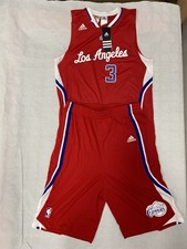 Adidas NBA Clippers Chris Paul #3 Maillot + Short Rouge / Taille 176/ XL