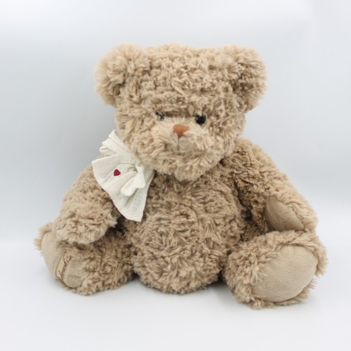 Grande peluche ours beige