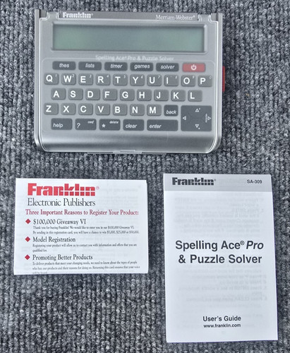 Franklin 309 spelling ace - sa-309,