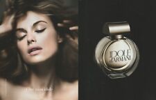 Publicité papier  - advertising paper - Idole de Giorgio Armani 2 pages