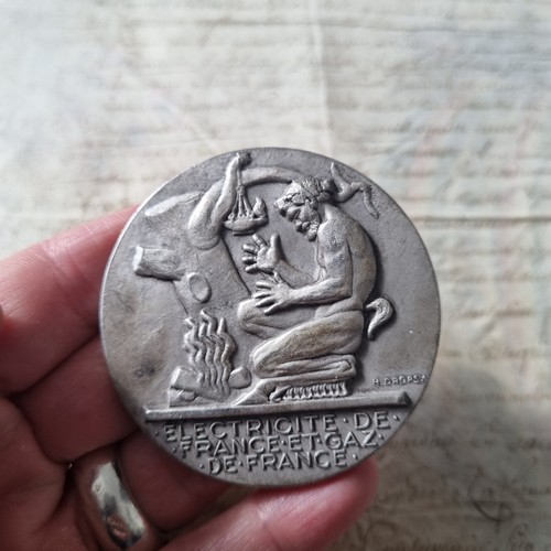 Dropsy medaille bronze faune - medaille,