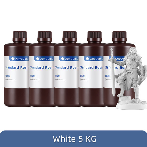 5kg anycubic blanc résine - anycubic,