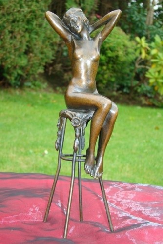 Statue sculpture demoiselle - sculpture,