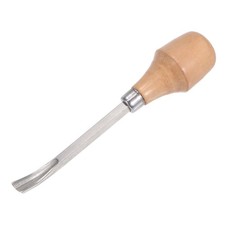 Bois Couteau 9mm Chrome Acier Demi-Sculpture Outil 130mm Longueur Bois Poignée