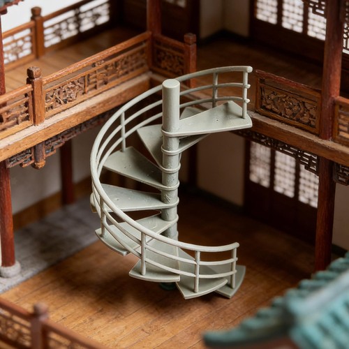 Maquette escalier à - maquette, d'escalier