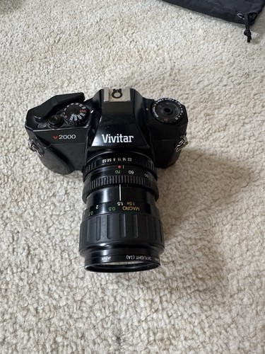 Vivitar v2000 35mm slr - 35mm, film