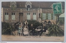 Trainel (Aube) - Café Rousselle - Jouet, Cheval de Bois à Bascule