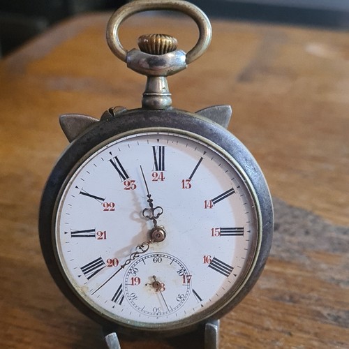 Montre gousset trib acier - montre,